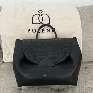 Polene Numero Un - Black/Crocodile